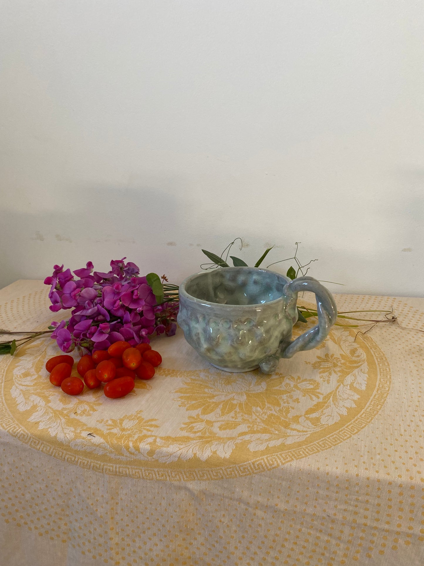 Light green mug