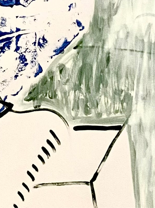 “CAT & rising Moon"