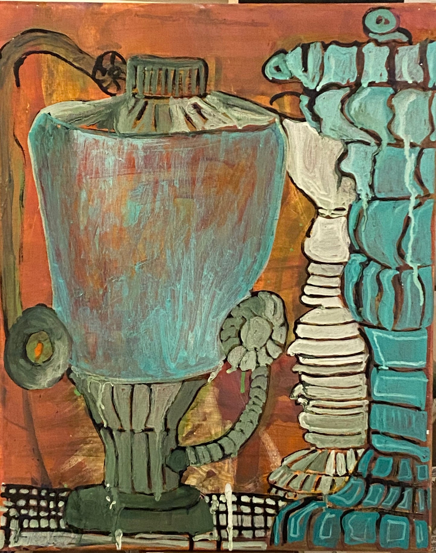 “Bottle green vessels”