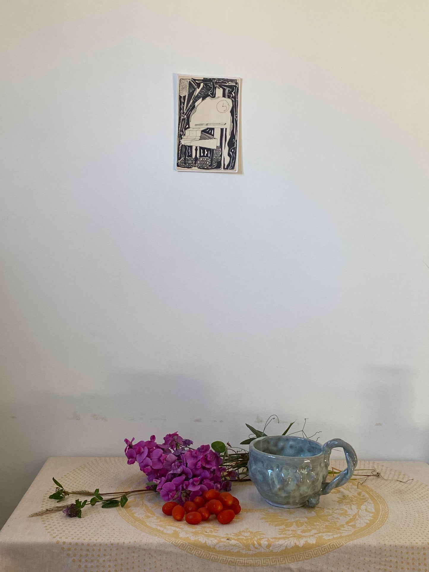 Light green mug