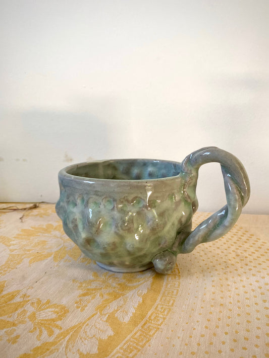 Light green mug