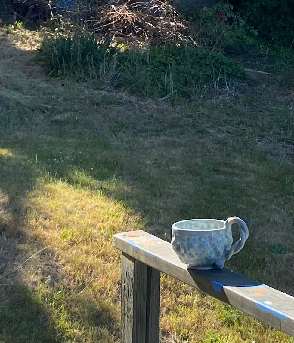 Light green mug