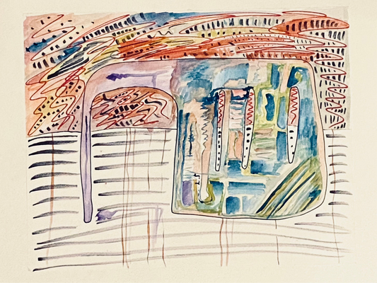 "Building after the rain"