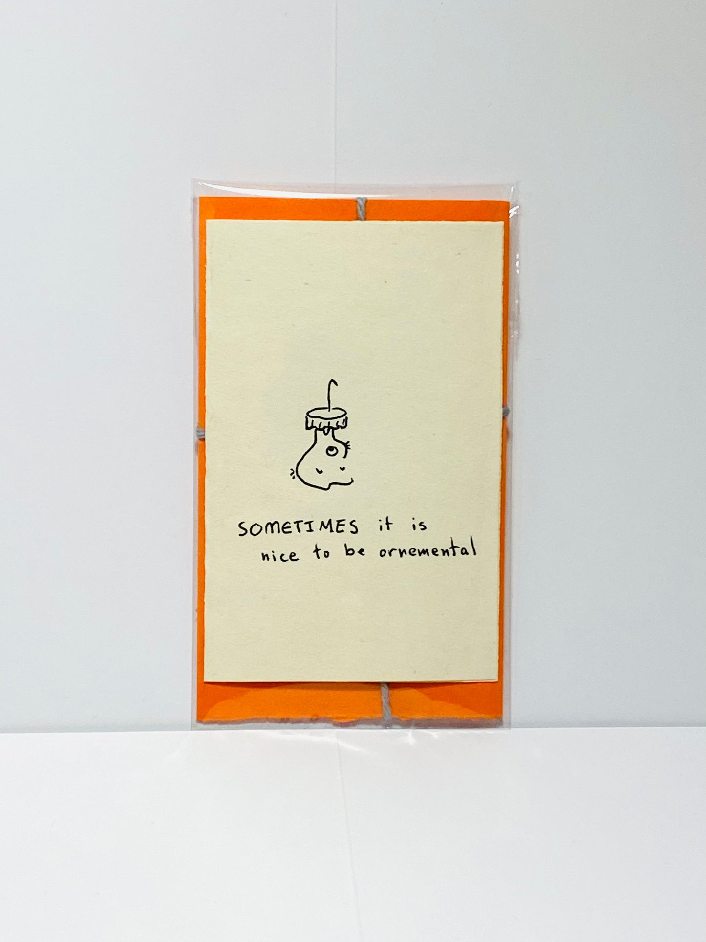 "Ornemental" Rabit Card