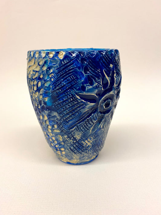 “Blue & white cup #2”