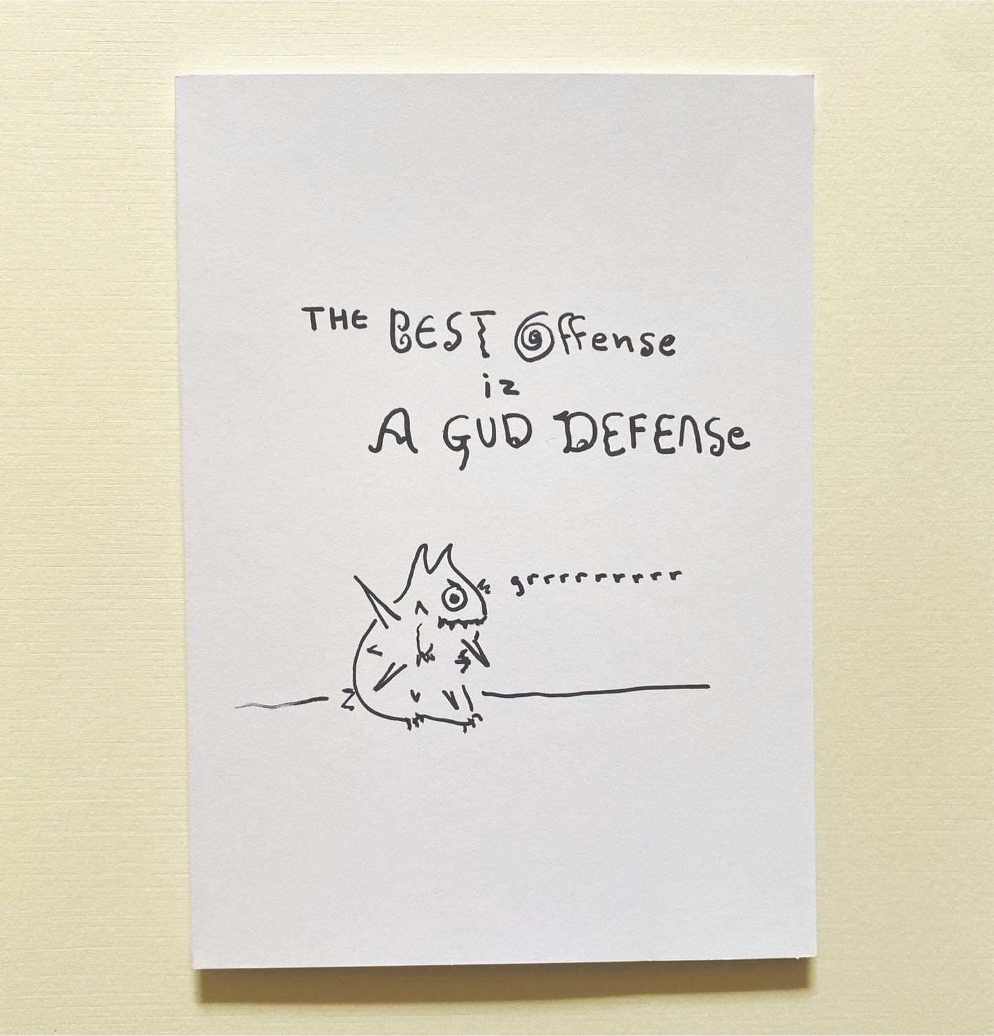 “Offense” Rabit Card